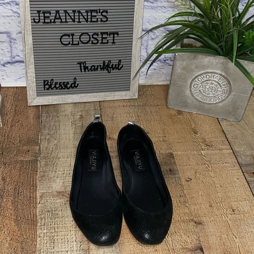 Viajiyu Round Toe Ballet Flats - Picture 3 of 12